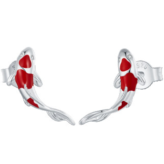Срібні сережки "Рибки" - Інтернет-магазин спільних покупок ToGether