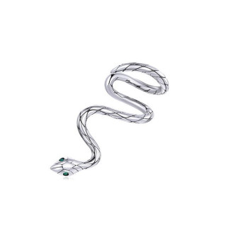 Срібна сережка "Змія" - Інтернет-магазин спільних покупок ToGether
