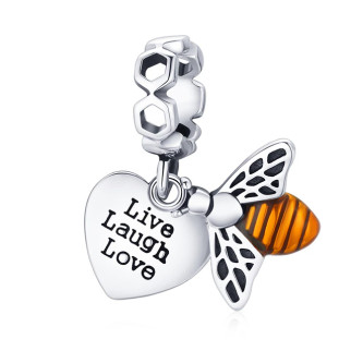 Срібна намистина "Бджілка" - Інтернет-магазин спільних покупок ToGether