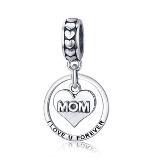 Срібна намистина "Любов до мами" - Інтернет-магазин спільних покупок ToGether