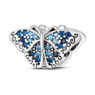 Срібна намистина "Метелик" - Інтернет-магазин спільних покупок ToGether