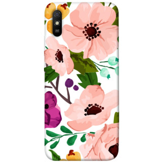 Чохол itsPrint Акварельні квіти для Xiaomi Redmi 9A - Інтернет-магазин спільних покупок ToGether