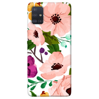Чохол itsPrint Акварельні квіти для Samsung Galaxy M51 - Інтернет-магазин спільних покупок ToGether