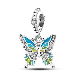 Срібна намистина-підвіска "Метелик" - Інтернет-магазин спільних покупок ToGether
