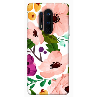 Чохол itsPrint Акварельні квіти для OnePlus 8 Pro - Інтернет-магазин спільних покупок ToGether