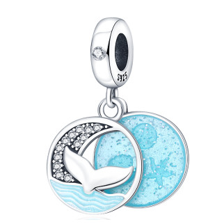 Срібна намистина "Чарівність блакитного океану" - Інтернет-магазин спільних покупок ToGether