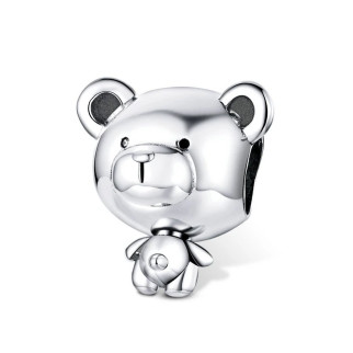 Срібна намистина "Улюблений ведмедик" - Інтернет-магазин спільних покупок ToGether