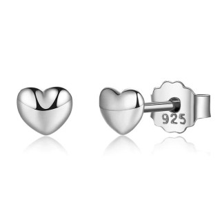 Срібні сережки "Милі сердечка" - Інтернет-магазин спільних покупок ToGether