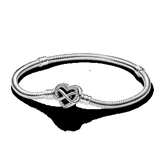 Срібний браслет "Нескінченне кохання" - Інтернет-магазин спільних покупок ToGether