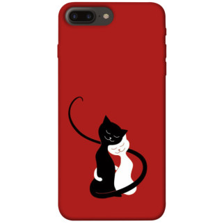 Чохол itsPrint Закохані коти для Apple iPhone 7 plus / 8 plus (5.5") - Інтернет-магазин спільних покупок ToGether