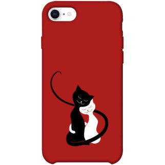 Чохол itsPrint Закохані коти для Apple iPhone SE (2020) - Інтернет-магазин спільних покупок ToGether