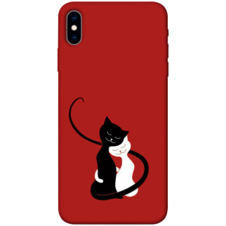 Чохол itsPrint Закохані коти для Apple iPhone X (5.8") - Інтернет-магазин спільних покупок ToGether