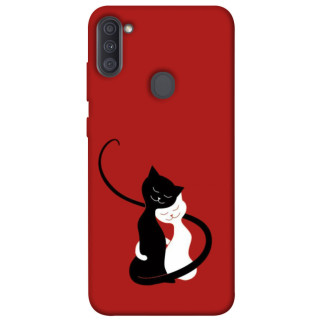 Чохол itsPrint Закохані коти для Samsung Galaxy A11 - Інтернет-магазин спільних покупок ToGether