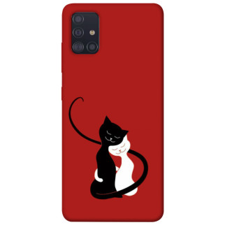 Чохол itsPrint Закохані коти для Samsung Galaxy A51 - Інтернет-магазин спільних покупок ToGether