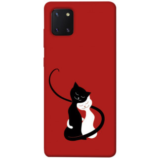 Чохол itsPrint Закохані коти для Samsung Galaxy Note 10 Lite (A81) - Інтернет-магазин спільних покупок ToGether