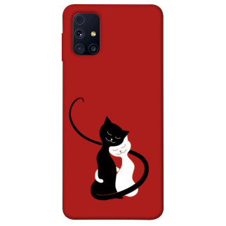 Чохол itsPrint Закохані коти для Samsung Galaxy M31s - Інтернет-магазин спільних покупок ToGether