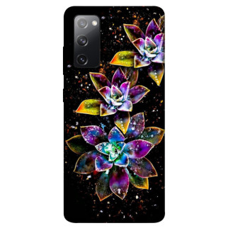 Чохол itsPrint Flowers on black для Samsung Galaxy S20 FE - Інтернет-магазин спільних покупок ToGether