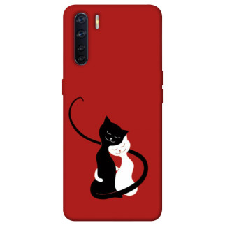 Чохол itsPrint Закохані коти для Oppo A91 - Інтернет-магазин спільних покупок ToGether