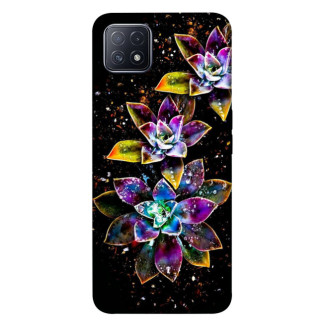 Чохол itsPrint Flowers on black для Oppo A73 - Інтернет-магазин спільних покупок ToGether