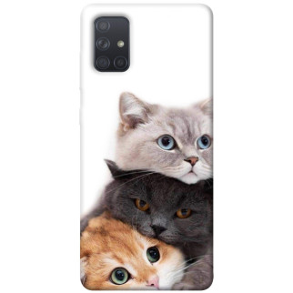 Чохол itsPrint Три коти для Samsung Galaxy A71 - Інтернет-магазин спільних покупок ToGether