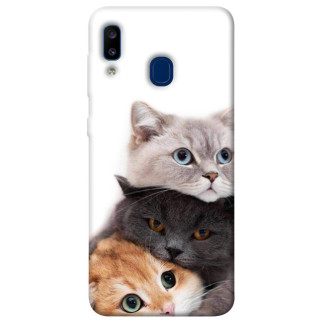 Чохол itsPrint Три коти для Samsung Galaxy A20 / A30 - Інтернет-магазин спільних покупок ToGether