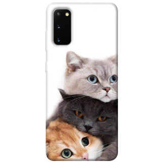 Чохол itsPrint Три коти для Samsung Galaxy S20 - Інтернет-магазин спільних покупок ToGether
