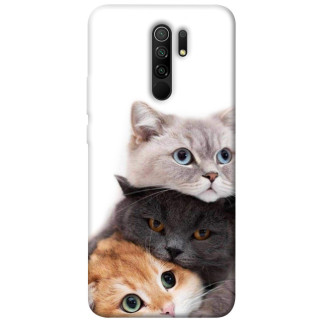 Чохол itsPrint Три коти для Xiaomi Redmi 9 - Інтернет-магазин спільних покупок ToGether