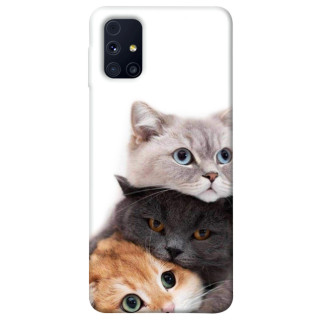 Чохол itsPrint Три коти для Samsung Galaxy M31s - Інтернет-магазин спільних покупок ToGether