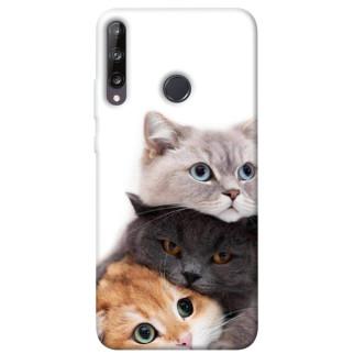Чохол itsPrint Три коти для Huawei P40 Lite E / Y7p (2020) - Інтернет-магазин спільних покупок ToGether