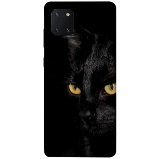 Чохол itsPrint Чорний кіт для Samsung Galaxy Note 10 Lite (A81) - Інтернет-магазин спільних покупок ToGether