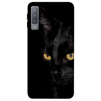 Чохол itsPrint Чорний кіт для Samsung A750 Galaxy A7 (2018) - Інтернет-магазин спільних покупок ToGether