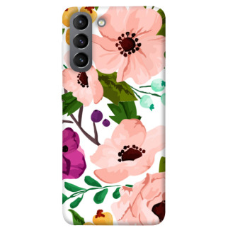 Чохол itsPrint Акварельні квіти для Samsung Galaxy S21 - Інтернет-магазин спільних покупок ToGether
