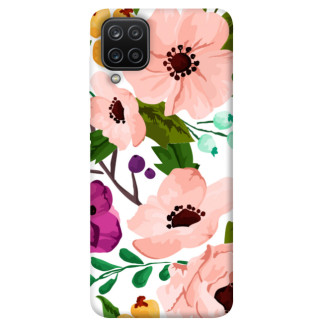 Чохол itsPrint Акварельні квіти для Samsung Galaxy A12 - Інтернет-магазин спільних покупок ToGether