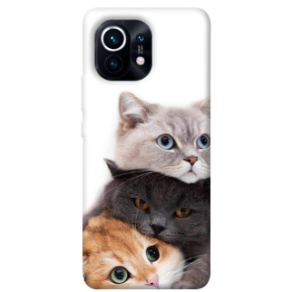 Чохол itsPrint Три коти для Xiaomi Mi 11 - Інтернет-магазин спільних покупок ToGether