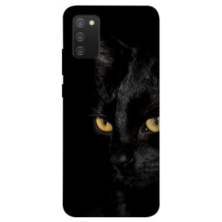 Чохол itsPrint Чорний кіт для Samsung Galaxy A02s - Інтернет-магазин спільних покупок ToGether