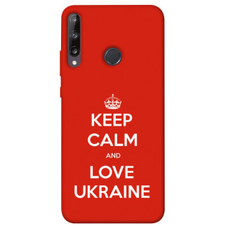 Чохол itsPrint Keep calm and love Ukraine для Huawei P40 Lite E / Y7p (2020) - Інтернет-магазин спільних покупок ToGether