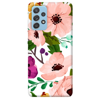 Чохол itsPrint Акварельні квіти для Samsung Galaxy A52 4G / A52 5G - Інтернет-магазин спільних покупок ToGether