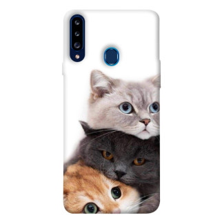 Чохол itsPrint Три коти для Samsung Galaxy A20s - Інтернет-магазин спільних покупок ToGether