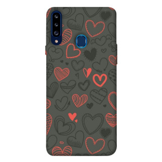 Чохол itsPrint Милі серця для Samsung Galaxy A20s - Інтернет-магазин спільних покупок ToGether