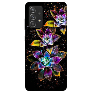 Чохол itsPrint Flowers on black для Samsung Galaxy A72 4G / A72 5G - Інтернет-магазин спільних покупок ToGether