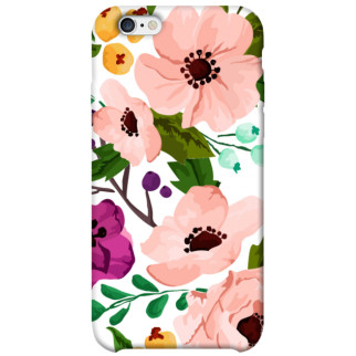 Чохол itsPrint Акварельні квіти для Apple iPhone 6/6s (4.7") - Інтернет-магазин спільних покупок ToGether