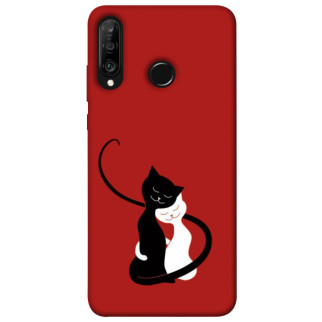 Чохол itsPrint Закохані коти для Huawei P30 lite - Інтернет-магазин спільних покупок ToGether