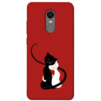 Чохол itsPrint Закохані коти для Xiaomi Redmi 5 Plus / Redmi Note 5 (Single Camera) - Інтернет-магазин спільних покупок ToGether