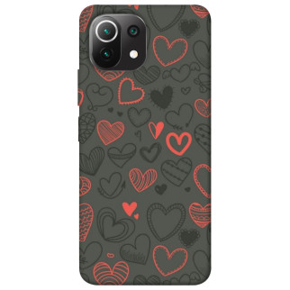 Чохол itsPrint Милі серця для Xiaomi Mi 11 Lite - Інтернет-магазин спільних покупок ToGether