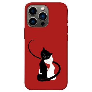 Чохол itsPrint Закохані коти для Apple iPhone 13 Pro (6.1") - Інтернет-магазин спільних покупок ToGether