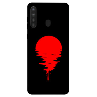 Чохол itsPrint Red Moon для Samsung Galaxy A21 - Інтернет-магазин спільних покупок ToGether