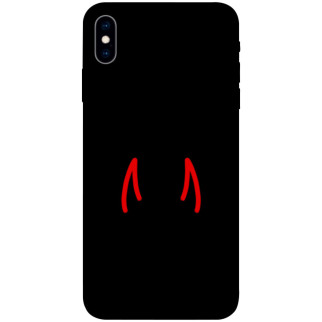 Чохол itsPrint Red horns для Apple iPhone X (5.8") - Інтернет-магазин спільних покупок ToGether