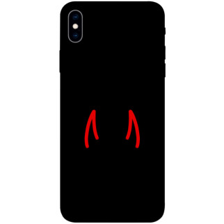 Чохол itsPrint Red horns для Apple iPhone XS Max (6.5") - Інтернет-магазин спільних покупок ToGether