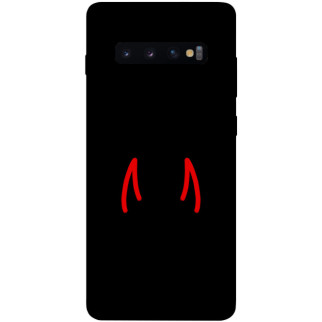 Чохол itsPrint Red horns для Samsung Galaxy S10+ - Інтернет-магазин спільних покупок ToGether