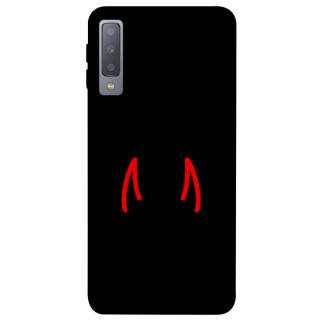 Чохол itsPrint Red horns для Samsung A750 Galaxy A7 (2018) - Інтернет-магазин спільних покупок ToGether